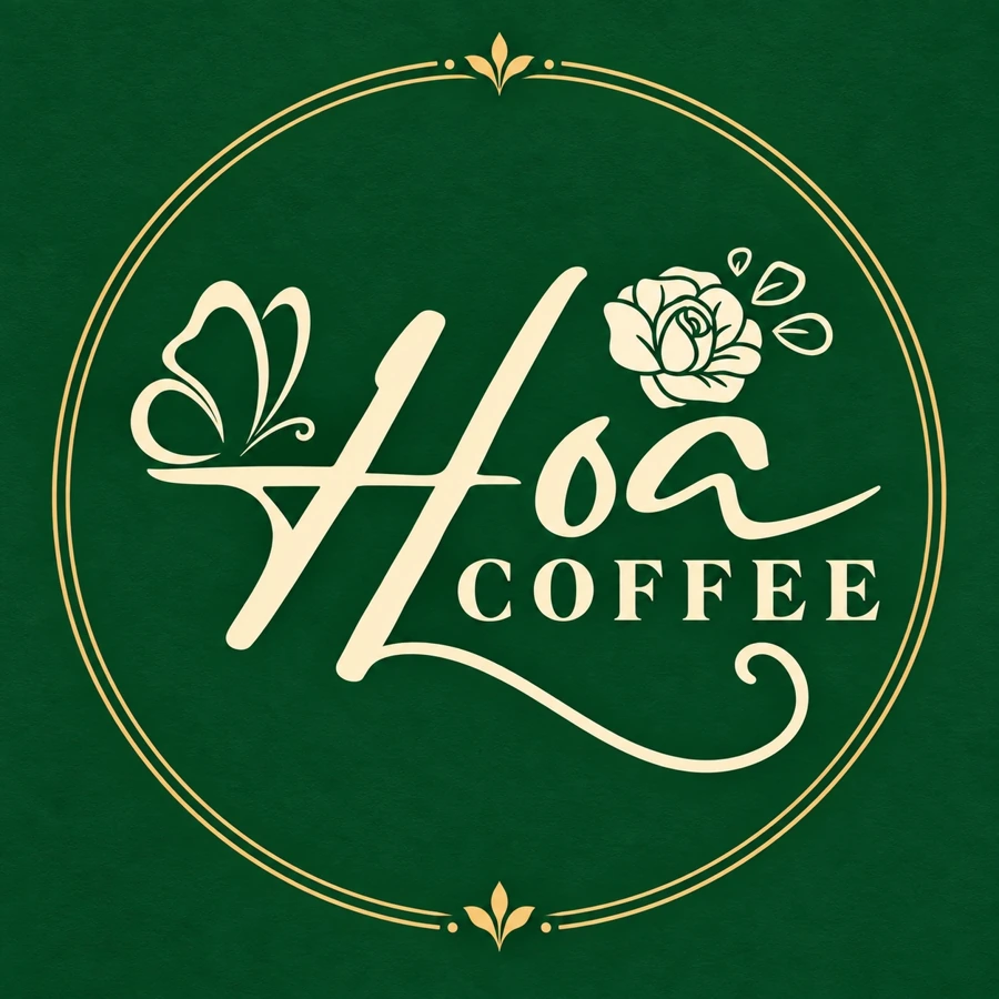 Logo Hoa Coffee