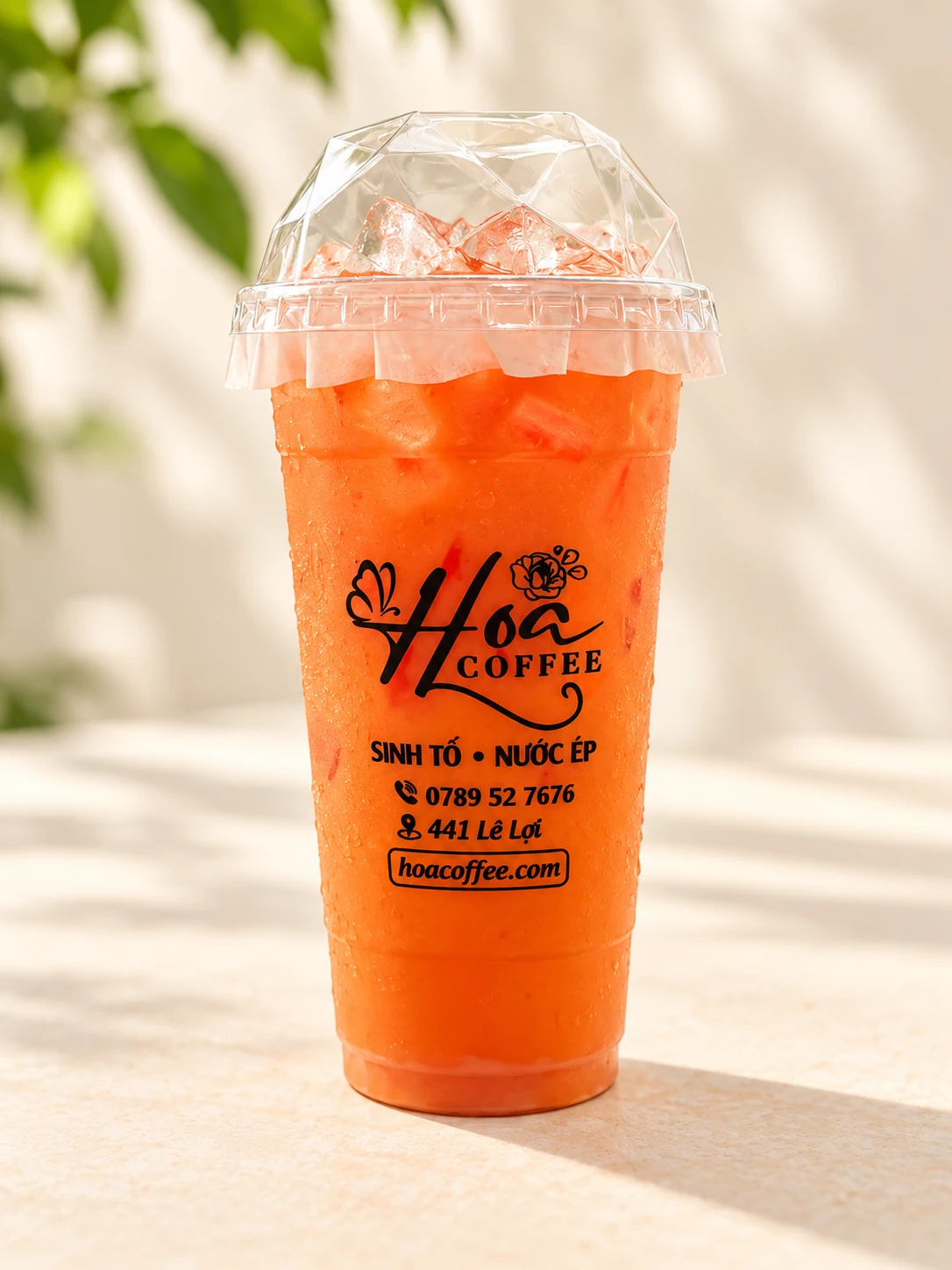 Cà Chua mix Cà Rốt Hoa Coffee